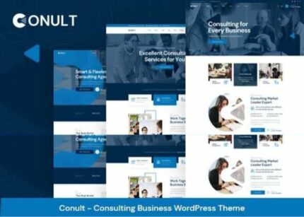 Conult Theme Consulting Business WP GPL Themes