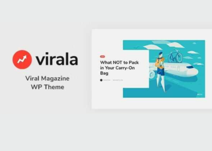 Virala Theme Viral Magazine WP GPL Theme