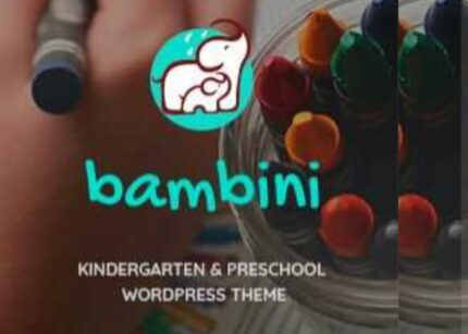 Bambini Theme Kindergarten & Pre-School WP GPL Theme