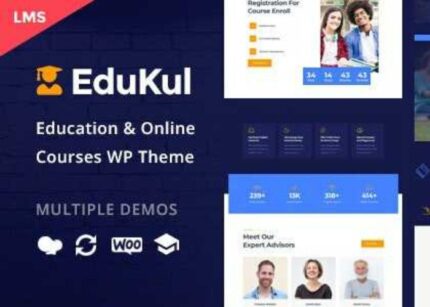 Edukul Theme Online Courses WP GPL Theme