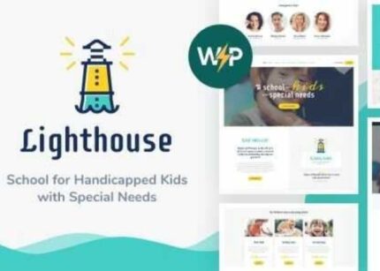 Lighthouse Theme School for Handicapped Kids WP GPL Theme