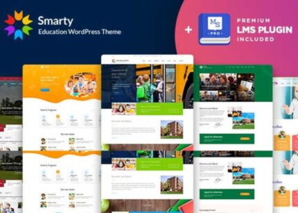 Smarty Theme School Kindergarten WP GPL Theme