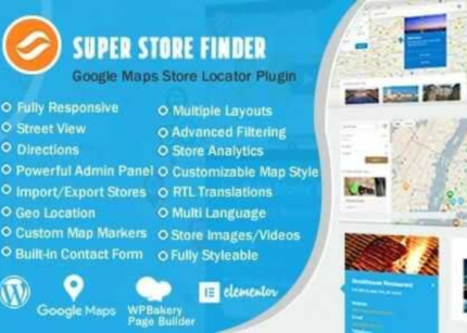 Super Store Finder for WP GPL