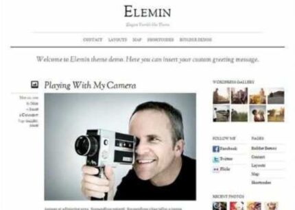 Themify Elemin WP GPL Theme