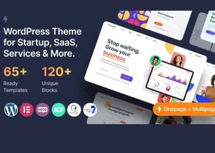Fastland Theme GPL Startup & SaaS WP GPL Theme