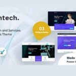 Intech Theme IT Solutions Company WP GPL Theme