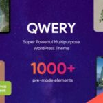 Qwery Theme Multi-Purpose Business GPL WP Theme