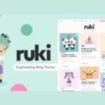 Ruki Theme- A Captivating Personal Blog WP GPL Theme
