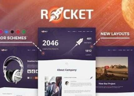 Rocket Theme Creative Multipurpose WP GPL Theme