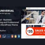 Universal Theme Business Consulting Services WP GPL Theme