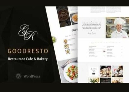 GoodResto Theme Restaurant WP GPL Theme + Woocommerce