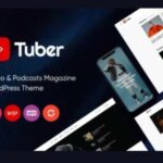 Tuber Theme Video Blog & Podcast WP GPL Theme