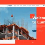 Lumen Theme for constructions and architecture WP GPL Theme