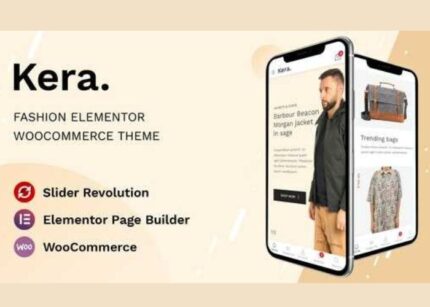 Kera Theme Fashion Elementor WooCommerce WP GPL Theme