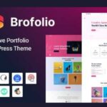 Brofolio Theme Creative Portfolio WP GPL Theme