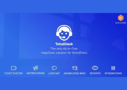 TotalDesk Helpdesk Live Chat WP GPL Knowledge Base
