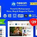 Neeon Theme News Magazine WP GPL Theme