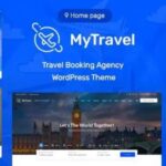MyTravel Theme Tours & Hotel Bookings WP GPL Theme