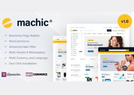 Machic Theme Electronics Store WooCommerce WP GPL Theme