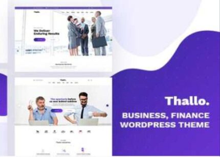 Thallo Theme Consulting & Finance WP GPL Theme