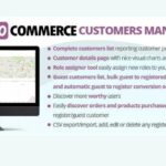 WooCommerce Customers Manager WP GPL Plugin