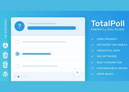 TotalPoll Pro Responsive WP GPL Poll Plugin