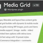 Media Grid WordPress Responsive Portfolio WP GPL Plugin v-9.6.1