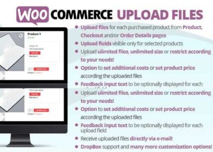 WooCommerce Upload Files WP GPL