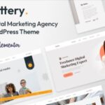 Lettery Theme Elementor Portfolio Agency WP GPL Theme