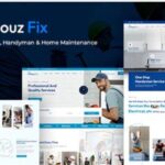 HouzFix Theme Plumber, Handyman WP GPL Theme
