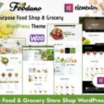 Foodano Theme Natural Food Shop WP GPL Theme