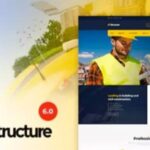 Structure Theme Construction Industrial Factory WP GPL Theme