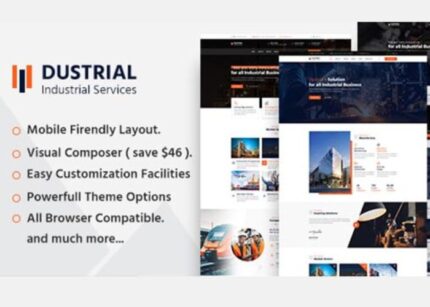 Dustrial Theme Factory & Industrial WP GPL Theme