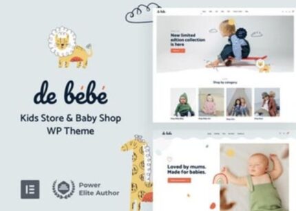 Debebe Theme Baby Shop and Children Kids Store WP GPL Theme