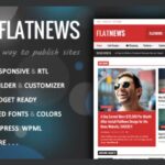FlatNews Theme Responsive Magazine WP GPL Theme