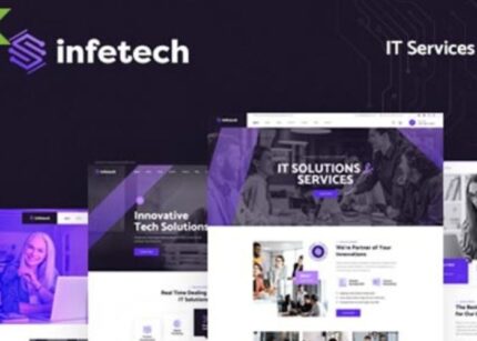 Infetech Theme IT Services WP GPL Theme