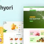 Hyori Theme Organic Food WooCommerce WP GPL Theme