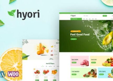 Hyori Theme Organic Food WooCommerce WP GPL Theme