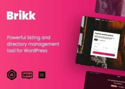 Brikk Theme Directory & Listing Websites WP GPL