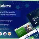 Solarva Theme Ecology & Solar Energy WP GPL Theme