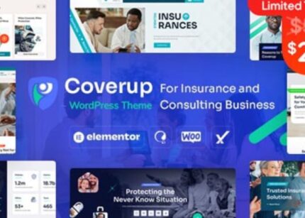 CoverUp Theme Insurance & Consulting Business WP GPL Theme