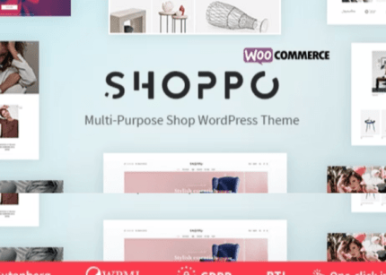 Shoppo Theme Multipurpose WooCommerce Shop WP GPL Theme
