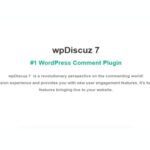 wpDiscuz Core Plugin WP GPL (Pre-Activated)