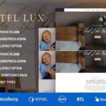Hotel Lux Theme Resort and SPA Websites WP GPL Theme