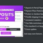 WooCommerce Deposits Partial Payments WP GPL Plugin