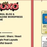 Xoxo Theme GPL Blog & Magazine WP GPL Theme