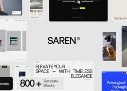Saren Theme Multi-Concept WooCommerce WP GPL Theme