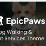 EpicPaws Theme Dog Walking & Pet Services WP GPL Theme v-1.5.1