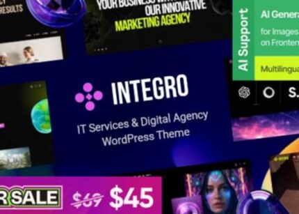 Integro Theme IT Services & Digital Agency WP GPL Theme