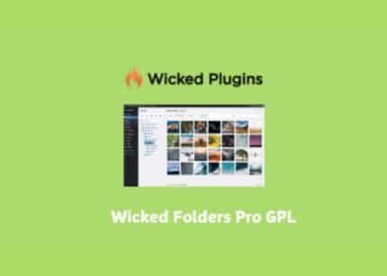 Wicked Folders Pro WP GPL